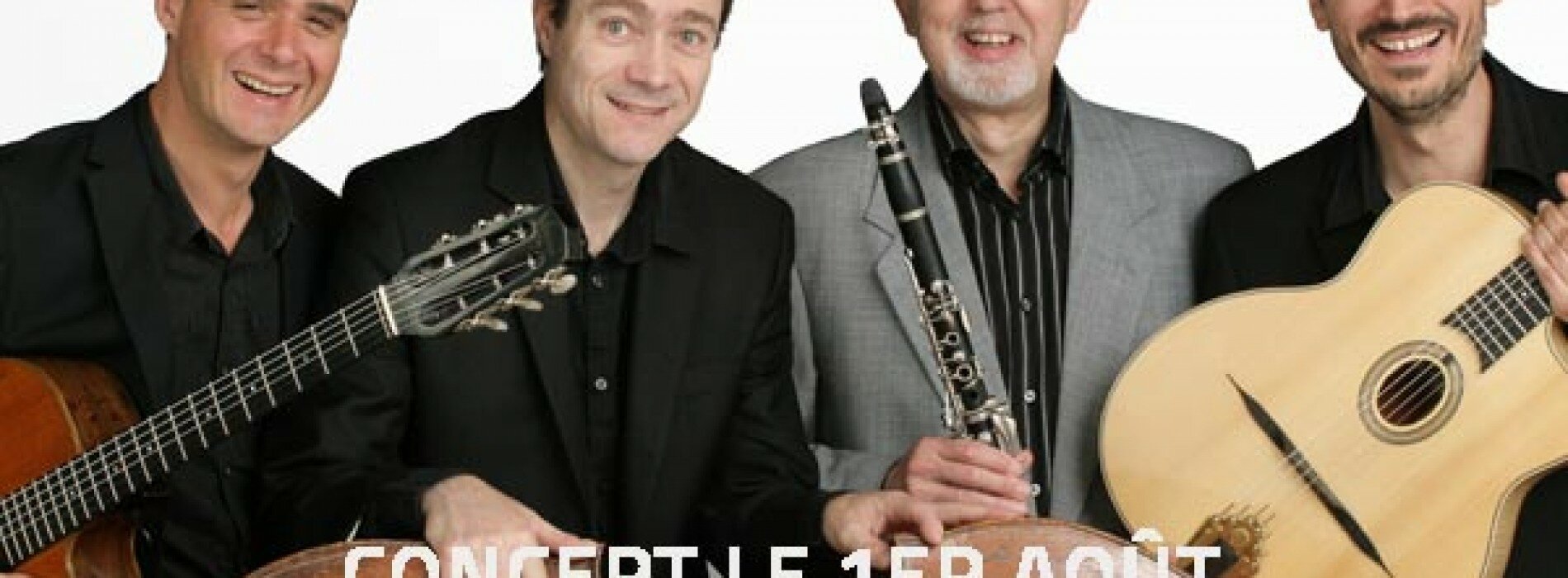 Concert  de Jazz Manouche le 1er Aout – Entrée libre