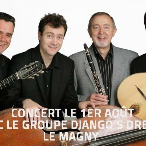 Concert  de Jazz Manouche le 1er Aout – Entrée libre